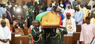 Gambie : L'ancien Président Dawda Jawara inhumé après des honneurs et funérailles nationales