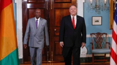 Guinée-USA: Alpha Condé appelé à respecter la  «transition démocratique»