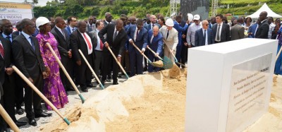 Côte d'Ivoire :   Hamed Bakayoko lance les travaux d'aménagement du carrefour de l'indenié d'un coût de réalisation de 24 milliards FCFA pour une durée de 21 mois