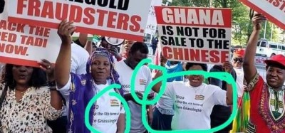 Ghana-Togo: Le NDC accusé d'avoir recruté des togolais pour décrier Akufo-Addo à New-York