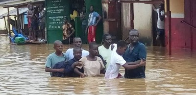 Côte d'Ivoire: Fortes pluies, à Ayamé, un enfant de 16 ans emporté par les inondations selon des témoins