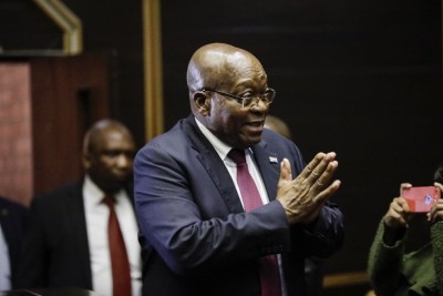 Afrique du Sud:   Poursuivi pour corruption, Zuma fait appel, son procès reporté