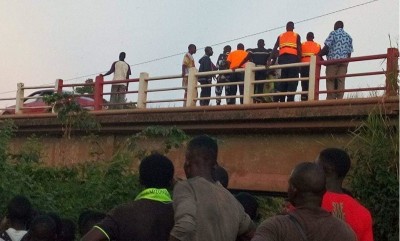 Côte d'Ivoire: Drame à Guiglo, un taxi tombe dans le fleuve N'Zo avec ses passagers après une collision avec un camion, au moins 1 mort