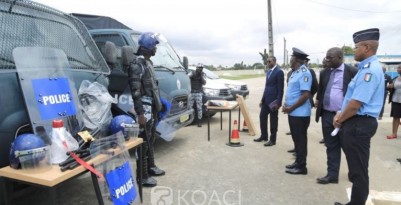 Cote d'Ivoire: L'école de police dotée de véhicules d'interventions et du matériel  dans le cadre d'un partenariat avec le PNUD