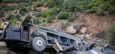 Tunisie: Un bus de touristes tombe dans un ravin, 26 morts et 17 blessés