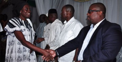 Côte d'Ivoire: Décès de l'ancien maire de Yopougon, Simone conduit une délégation au domicile du défunt pour apporter  le 