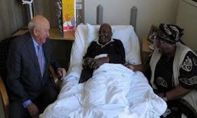 Afrique du Sud: Hospitalisé, Desmond Tutu pourra quitter l' hôpital la semaine prochaine