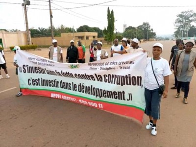 Côte d'Ivoire: Pour éradiquer la corruption du pays, une marche organisée à Daoukro