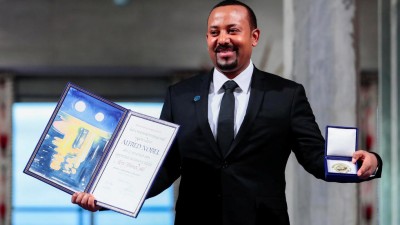 Ethiopie:  Abiy Ahmed reçoit  son Nobel de la paix et plaide pour l'union