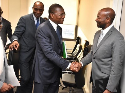 Côte d'Ivoire: Le Ministre de la Construction et la BAD discutent du Contrat de bail pour l'occupation de la Tour B
