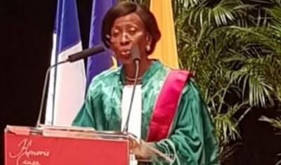 Côte d'Ivoire: Après Abdou Diouf, la ministre  Bakayoko-Ly Ramata distinguée au grade de docteur Honoris Causa