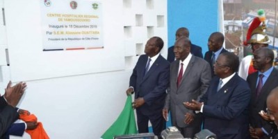 Côte d'Ivoire: Yamoussoukro, inauguration du CHR rénové, Ouattara annonce que le Gouvernement continuera d'investir dans la Santé