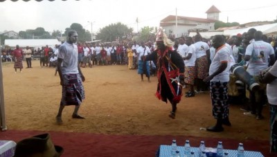 Côte d'Ivoire: Depuis Songon, Nangui Magès, exhorte ses parents  à faire de la promotion de la culture Atchan «Notre culture est notre école de vie»