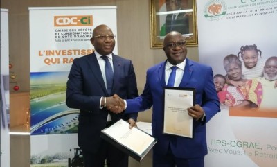 Côte d'Ivoire: Fond de retraite, un accord signé  entre la caisse de dépôt et de consignation  et la CGRAE
