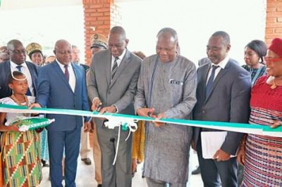 Côte d'Ivoire : Bouaké, à l'inauguration d'un centre de Biodiversité, Gaoussou Touré lance, 
