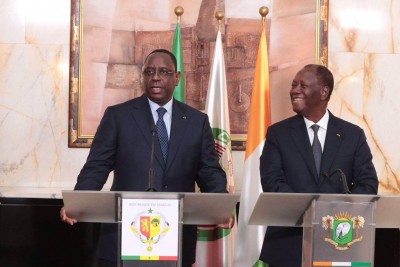 Sénégal-Côte d'Ivoire : 3ème mandat, Alassane Ouattara met la pression sur Macky Sall