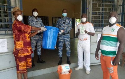 Côte d'Ivoire : Prévention du Covid-19, depuis Songon, Nangui Magès, appelle les ivoiriens à une mutualisation des efforts