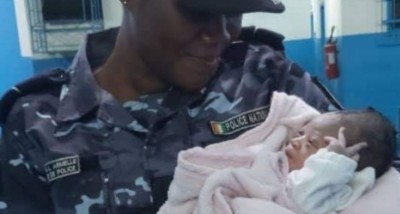 Côte d'Ivoire : À Yopougon, en plein couvre-feu, la police apporte son assistance à une femme en travail