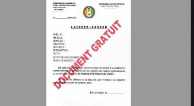 Côte d'Ivoire : Plus de « 300 demandes » d'autorisation de sortir d'Abidjan formulées en un jour, funérailles principal motif