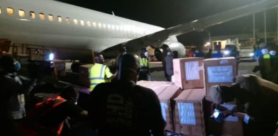 Côte d'Ivoire : Covid-19, l'infox du don de matériel réceptionné lundi soir par Aka Aouélé