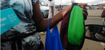 Côte d'Ivoire: Le Coronavirus et le nouveau business des cache-nez et gants à Abidjan