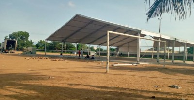 Côte d'Ivoire : Covid-19, après les manifestations à Yopougon, le centre de dépistage reconstruit