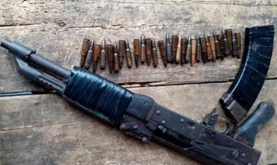 Côte d'Ivoire : À l'ouest une arme de guerre et des munitions saisies à un corridor