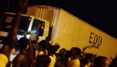 Côte d'Ivoire : Covid-19 Bangolo, un camion de la PSP pris à partie par les populations croyant à un transport de vaccin