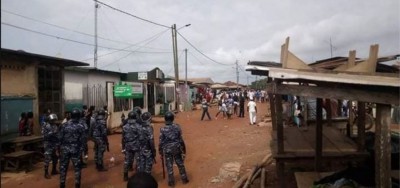 Côte d'Ivoire : A Sikensi, face aux forces de l'ordre pour célébrer leur « Dipri » en plein Corona