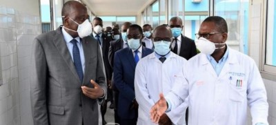 Côte d'Ivoire : Lutte contre le Covid-19, lors de sa visite aux structures de santé, Gon se réjouit d'un système sanitaire performant
