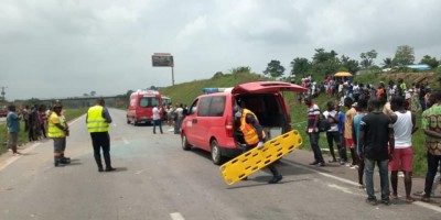 Côte d'Ivoire : A N'zianouan, collision entre un gros camion et un véhicule 