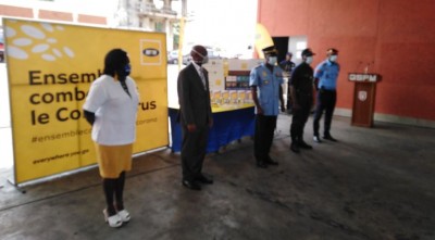 Côte d'Ivoire:  Covid-19, MTN fait don de matériels de communication aux sapeurs pompiers de l'indenié