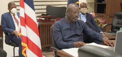 Liberia :  Démenti de l'intrusion d'un « fou » dans la maison de Weah