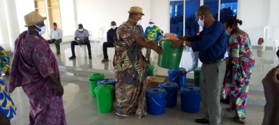 Côte d'Ivoire : Covid-19, à Songon-Dagbé, le district renforce le dispositif de riposte des populations contre la pandémie
