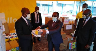 Côte d'Ivoire : MTN fait don d'équipements médicaux et telecoms au CHU de Treichville