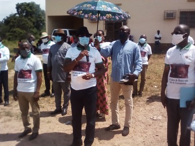 Côte d'Ivoire : Botro, réunis dans une plateforme, des cadres sensibilisent contre le Coronavirus