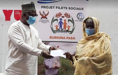 Burkina Faso : Programme filets sociaux, des transferts d'argent au profit des personnes vulnérables
