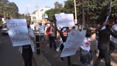 Kenya : Manifestations à Nairobi contre la mort de l'afro américain George Floyd