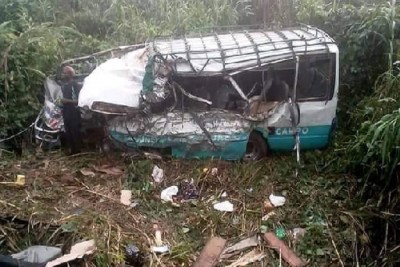 Cameroun : Au moins 8 morts dont un enfant de 5 ans dans un tragique accident de la route