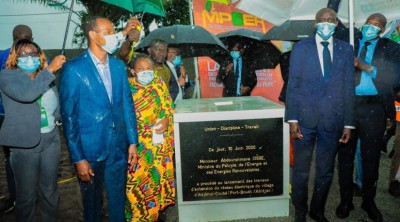 Côte d'Ivoire : Programme social, le Gouvernement lance la 2ème phase d'extension du réseau électrique des quartiers de la commune de Port-Bouët