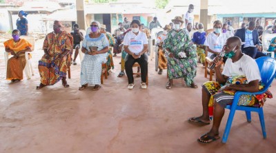 Côte d'Ivoire : Dabou, plus de 180 enfants et leurs parents sensibilisés sur les mesures barrières
