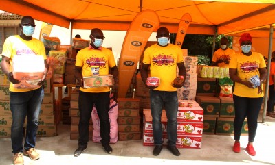 Côte d'Ivoire : Covid-19, la pouponnière de Dabou soulagée par les employées de MTN