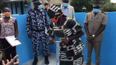 Côte d'Ivoire : Niakara, hors d'usage depuis 4 ans, la pompe hydraulique du village de Longo réhabilitée, les populations renouent avec l'eau potable