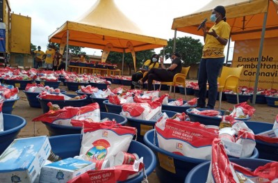 Côte d'Ivoire : Coronavirus, à Abobo, les enfants du village SOS poussent un ouf de soulagement grâce aux employés de MTN