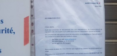 Côte d'Ivoire-France : Air France reprend ses vols entre Abidjan et Paris à compter du 6 juillet
