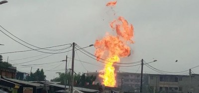 Côte d'Ivoire : Explosion de bouteilles de gaz à Yopougon, panique générale et deux brûlés à degré grave