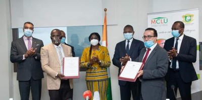 Côte d'Ivoire : 15.000 logements sociaux sans apport initial pour les enseignants, la convention signée entre Bruno Koné et Kandia