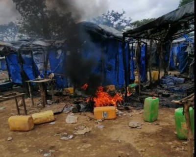 Côte d'Ivoire : Plusieurs sites d'orpaillage clandestins démantelés au centre et au nord du pays