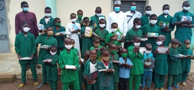 Côte d'Ivoire: Ouellé, pour les encourager dans leurs études, des élèves distingués