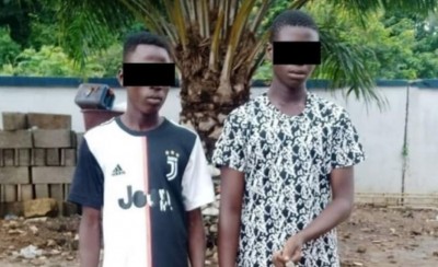 Côte d'Ivoire : Deux élèves vendeurs de drogue présumés appréhendés à Daoukro